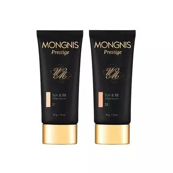 Mongnis Prestige Sun Cream Sun & BB Cream SPF50 + PA +++ (50 г 1,76 унции) K-beauty #21