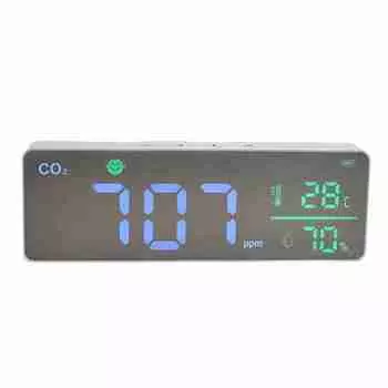Монитор CO2 для дома, настенный датчик температуры и влажности для передачи данных через приложение Tuya