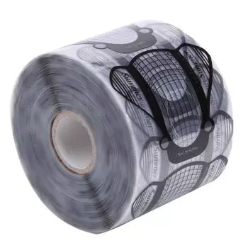 Monja 100 шт., наклейки для ногтей, акриловая пудра, французский УФ-гель, накладные советы, руководство по наращиванию, трафарет, дизайн маникюра, аксессуары, инструменты