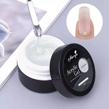 Monja 15 мл гель для ногтей, акриловый быстрый наращиватель, прозрачный УФ-строительный кристалл, замачиваемый лак, маникюрный лак, укрепляющий дизайн, инструменты для лака