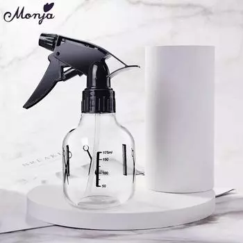 Monja 175 мл Аппликатор для укладки волос Бутылки Пустой распылитель Профессиональный салонный стайлинг Инструменты для полива Цветы Бытовая парикмахерская Домашнее использование