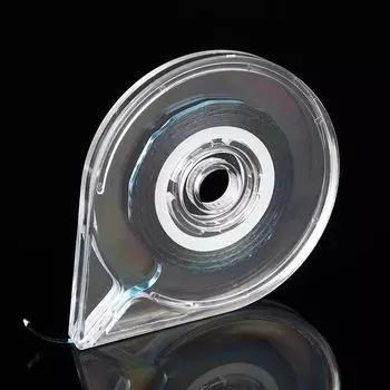 Monja, 1 шт., полосатая лента, наклейка для дизайна ногтей, коробка для хранения кончиков ногтей, наклейки, прозрачный пустой чехол, инструмент для маникюра «сделай сам»