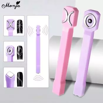 Monja 3in1 Nail Art Magnetic Rod 3D Cat Eye Powerful Magnet Stick For UV/LED Cat Eye Gels Polish Strong Effect Magnets DIY Manicure Tools