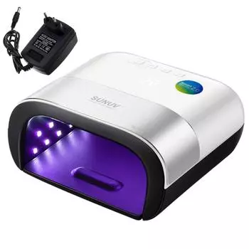 Monja 48 Вт Лампа для сушки ногтей УФ-гель-лак Быстросохнущая лампа для лечения маникюра 39 шт. Светодиоды Умный автоматический датчик Таймер Маникюр DIY Домашние инструменты DIY Устройства