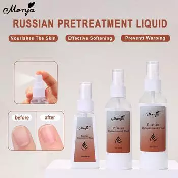 Monja 60/100/150ML Cuticle Softening Gel Rapid Dead Skin Pre-Treatment Fluid Nutrition Oil Auxiliary Knee Heel Manicure Pedicure Skins Care Tools