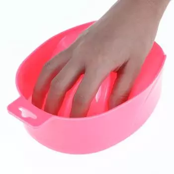 Monja Nail Art Средство для мытья рук и пальцев Замачивание Чистящая чаша для ногтей УФ-гель для удаления ванночки