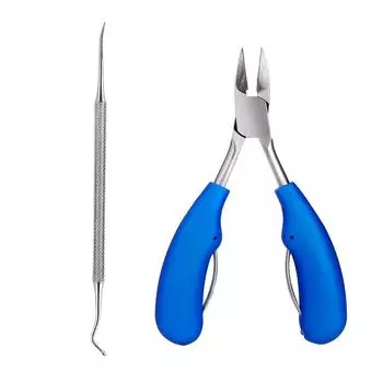 Monja Ножницы для кутикулы Набор инструментов для дизайна ногтей Щипцы для удаления омертвевшей кожи Обрезка ABS Щипцы для стрижки Маникюр Педикюр Уход за руками и ногами