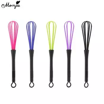 Monja Pro Мешалка для окрашивания волос, окрашивающий гель для смешивания парикмахерского крема, блендер для красок, миксер для салона, инструменты для укладки дома, пластиковый салон для дома, сделай сам