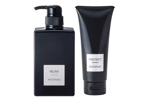 MONNALI Black Series Набор для ухода за волосами Шампунь для волос Rear 350 мл Treatment Protect 200 г Набор для ухода за шампунем +