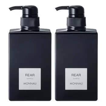 MONNALI Cleansing Shampoo REAR Scalp Care Scalp Care 350ml Set of 2 Non-Silicone