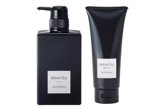 MONNALI Mihatsu Shampoo 350ml Mihatsu Treatment 200g Набор шампуней для ухода +