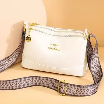 Монохромная наплечная сумка для женщин Роскошные сумки Дизайнерские сумки Женские сумки через плечо