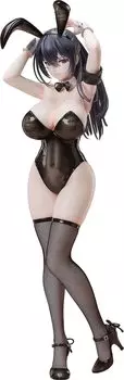 Monochrome Bunny Aoi scale plastic painted finished figure 1/4
