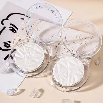 Монохромная блестящая пудра Diamond High Gloss Powder для осветления лица с перламутровыми блестками One Size