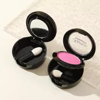 Монохромные цветные тени для век, жемчужные устойчивые к поту блестящие тени для век, легко впитываются в дышащий сценический макияж 01#