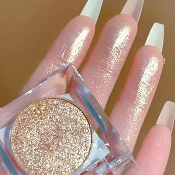 Монохромные тени для век, лоток для макияжа для начинающих, скульптурный макияж, косметика с перламутровыми бликами, аксессуары