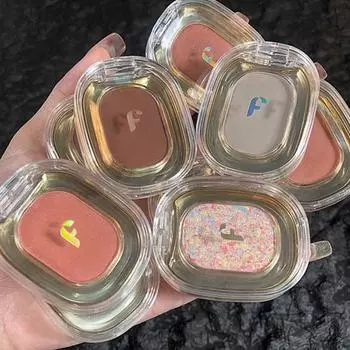 Монохромные тени для век, водостойкие, яркие цвета, многофункциональные, смешиваемые, косметические тени для век для красоты 9