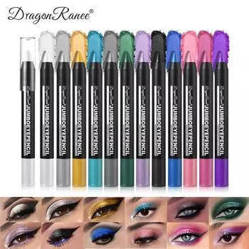 Монохромный перламутровый карандаш для век для тона кожи Royal Blue Nude Mermaid Pearlescent White Hair Eyeshadow Stick Highlighter Stick Face Makeup