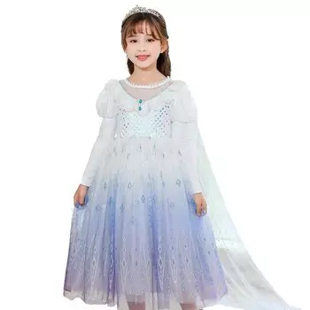 monoii Princess Dress Snow Queen Costume Kids Halloween Costume Princess Costume Girls Christmas Birthday Children e0295 Children s