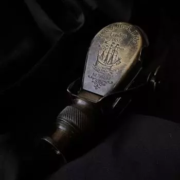 Монокуляр из латуни Nautical – 10,16 см Винтажная подзорная труба как