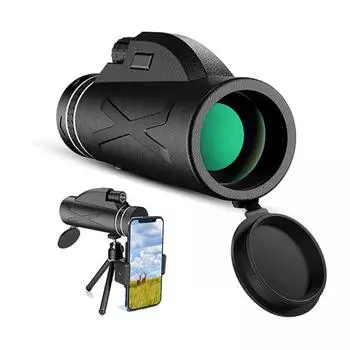 Монокулярный телескоп 80x100 на открытом воздухе Highpower и телескоп высокой четкости чёрный