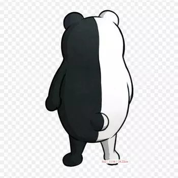 Monokuma Danganronpa V3 Killing Harmony Cat наклейка с принтом на одежду DIY термонаклейки для футболок патч утюг на переносе патч