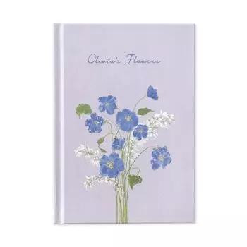 Monolike Flowers Hardcover Lined Purple Flowers Hardcover Lined Purple 112 pages Olivia s Notebook, - Olivia s Notebook, Hardcover, diary, schoolwork,