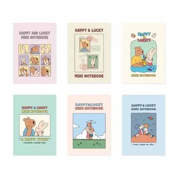 Monolike Happy Lucky Memories Mini Note A Set Happy memories mini note A set & - &lucky