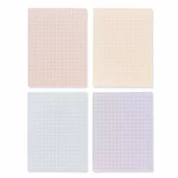 Monolike Smoothie Memo Pad Set 4 configurations Smoothie Memo pad SET Different 100 sheets per Emotional Daily memo - designs, design, memo,