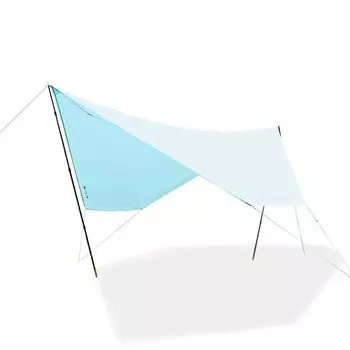 MONORAL Кемпинговая тентовая пленка Sky Film 180SIL шестиугольная для 1-2 человек (Голубое небо) (Шестиугольный) МТ-0036 /