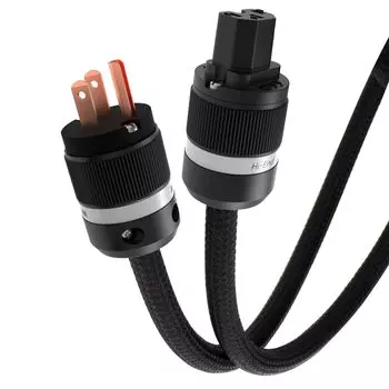 Monosaudio 13AWG Чистый медный HiFi аудиокабель питания переменного тока C13 штекер аудиокабель питания Улучшение качества звука Улучшение акустических характеристик Плетеный
