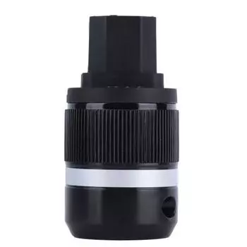 Monosaudio F100G Чистая медь позолоченный сетевой штекер аудио DIY сетевой шнур штекер разъем 125~250 В