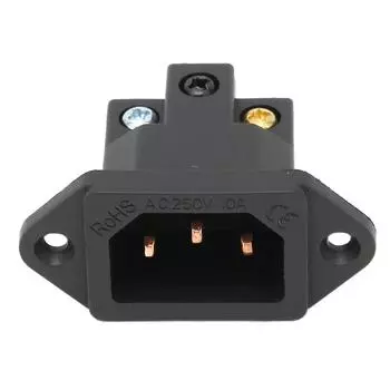 Моносо IB70(С) Чистая медь IEC гнездо питания панельный разъем питания разъем задней бабки