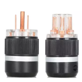 Monoso Pure Copper HighFidelity AC Power Plug для кабеля питания (М101Ф101(MaleFemale