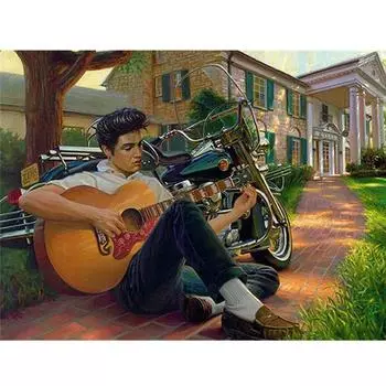 Монро 5D DIY Алмазная картина Майкл Джексон Алмазная вышивка Картина горный хрусталь 20X30CM