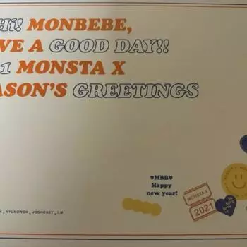 Monsta X 2021 Поздравления с праздником Поздравления с праздником