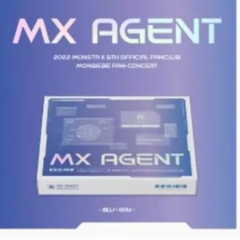 MONSTA X - 2022 MONSTA X 6-Й ОФИЦИАЛЬНЫЙ ФАН-КЛУБ MONBEBE ФАН-КОНЦЕРТ MX AGENT Blu-ray 0