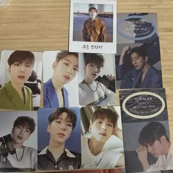 Monsta X Ki-hyun Photocard, Polaroid, Sticker