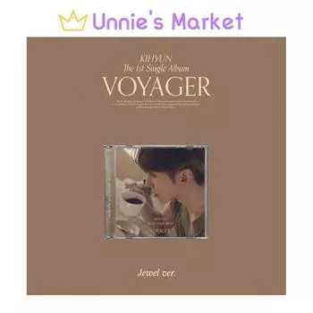 MONSTA X КИХЁН [VOYAGER] 1-й сингл-альбом(Драгоценный камень вер.) + Бесплатный подарок 1EA