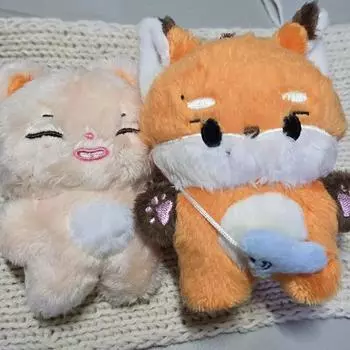 Monsta X Kihyun 10cm Doll With A Fox In The Back