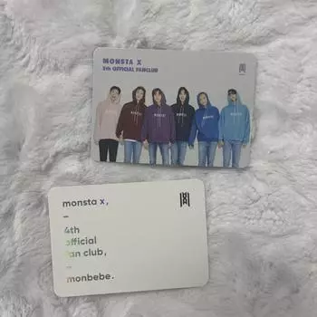 Monsta X Monek Broadcast Certification