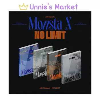 MONSTA X [NO LIMIT] 10-й мини-альбом + бесплатный подарок Random
