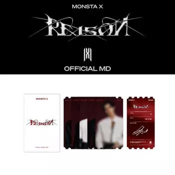 MONSTA X POP-UP STORE REASON Набор фотобилетов