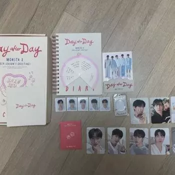 Monsta X С Рождеством 2023 Розовый