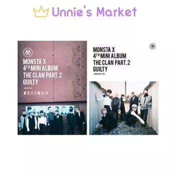 MONSTA X - THE CLAN 2.5 PART.2 GUILTY / 4-й мини-альбом RANDOM 1EA