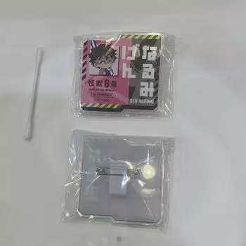 Monster 8 Narumi Gen Collaboration Cafe Bonus Acrylic Badge Hoshina