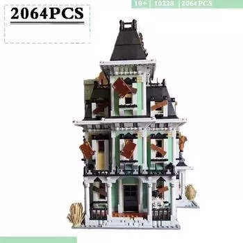 Monster Fighter Movie Series Haunted House совместимый 16007 строительные блоки кирпичи игрушка на день рождения подарки