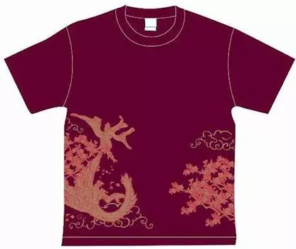 Monster Hunter 3 GS (Пытаться) Футболка (сакура) Размер