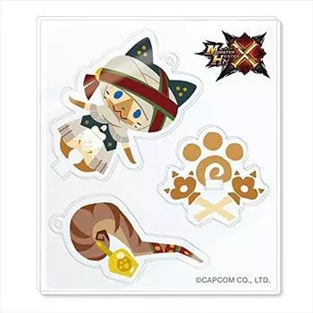 Monster Hunter Cross Acrylic Mascot Collection BOX product 1BOX 10 total 10 types = pieces,