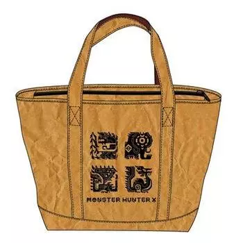 Monster Hunter Cross Paper Like Tote Bag Craft